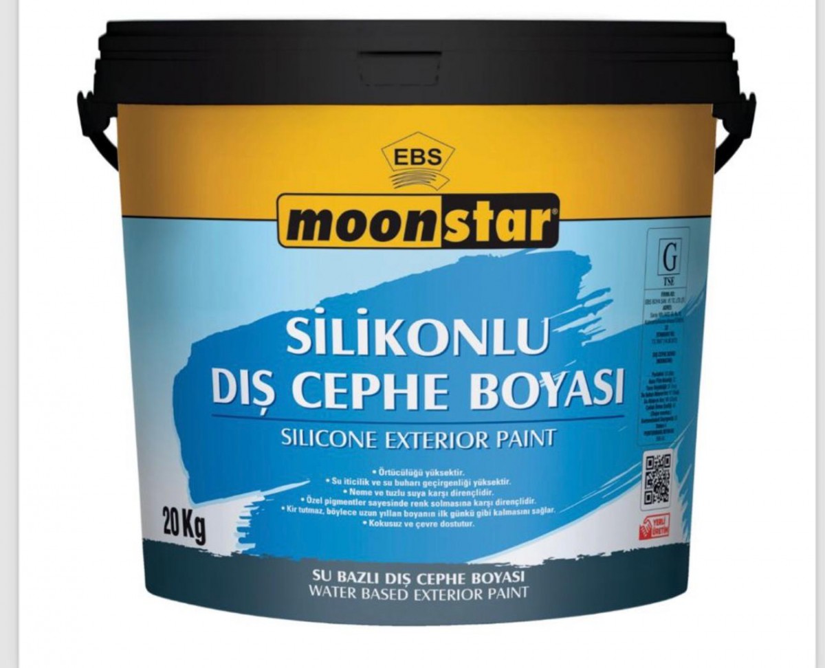 Silikonlu Dış Cephe Boyası Beyaz 20 Kg